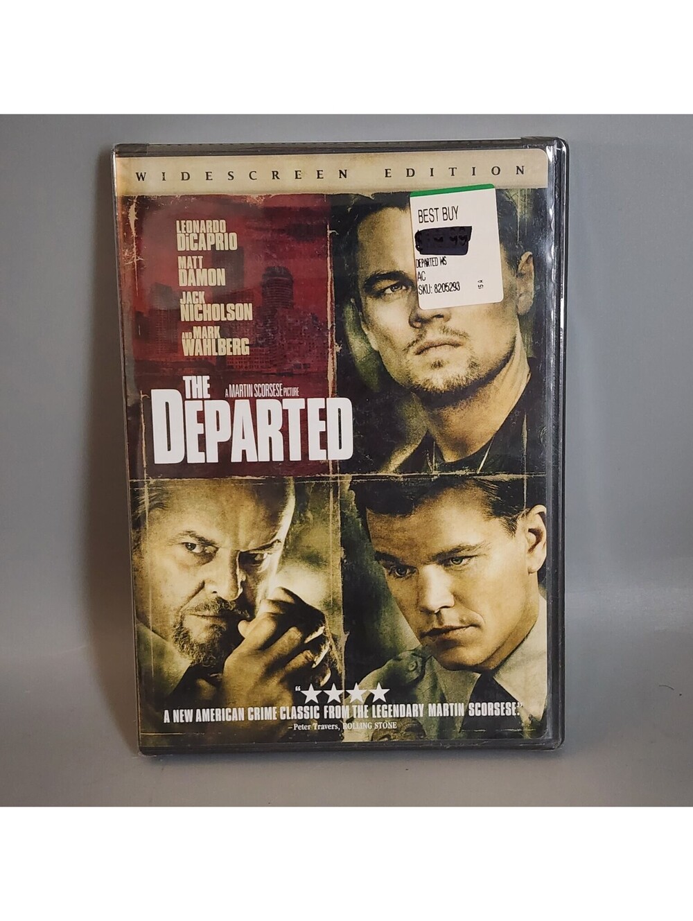 The Departed DVD Widescreen Edition Leonardo DiCaprio Martin Scorsese Crime